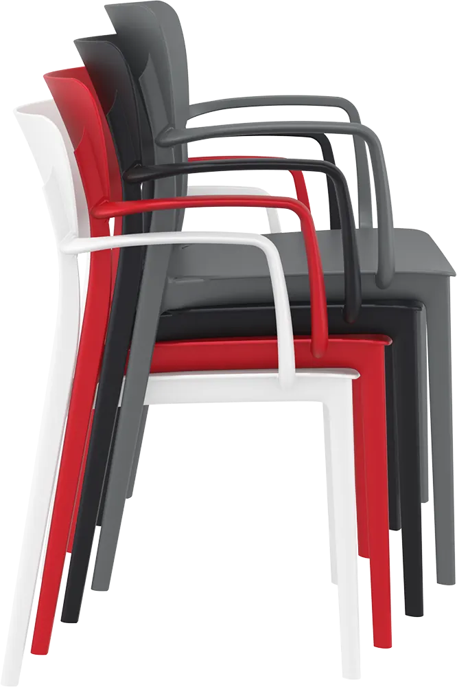 Lisa stacking chair