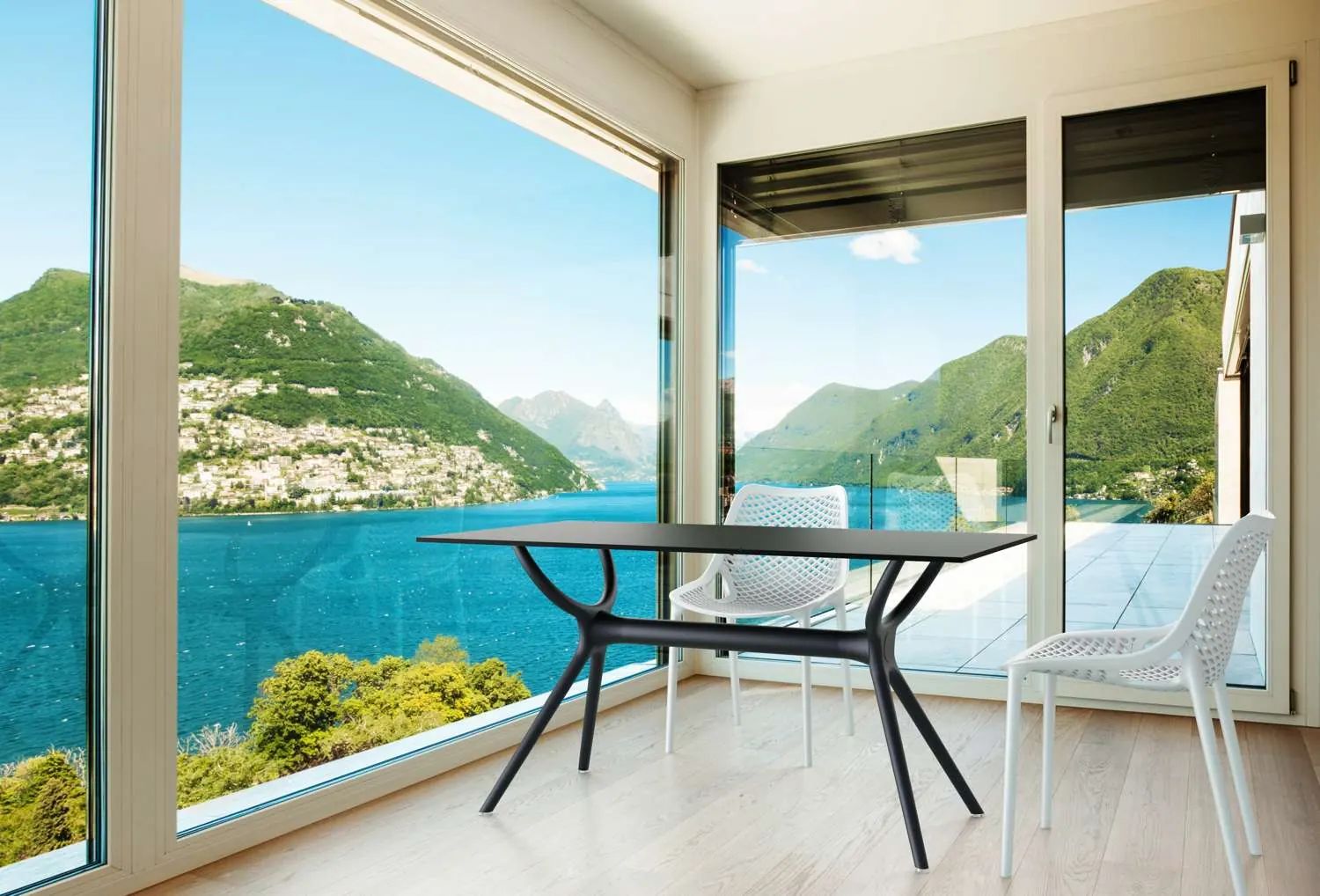 Air chairs with Air 140 table