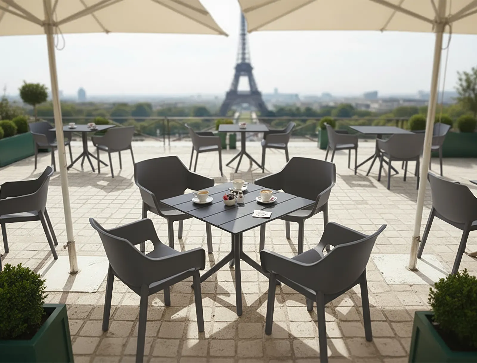 Elegant Siesta terrace dining project