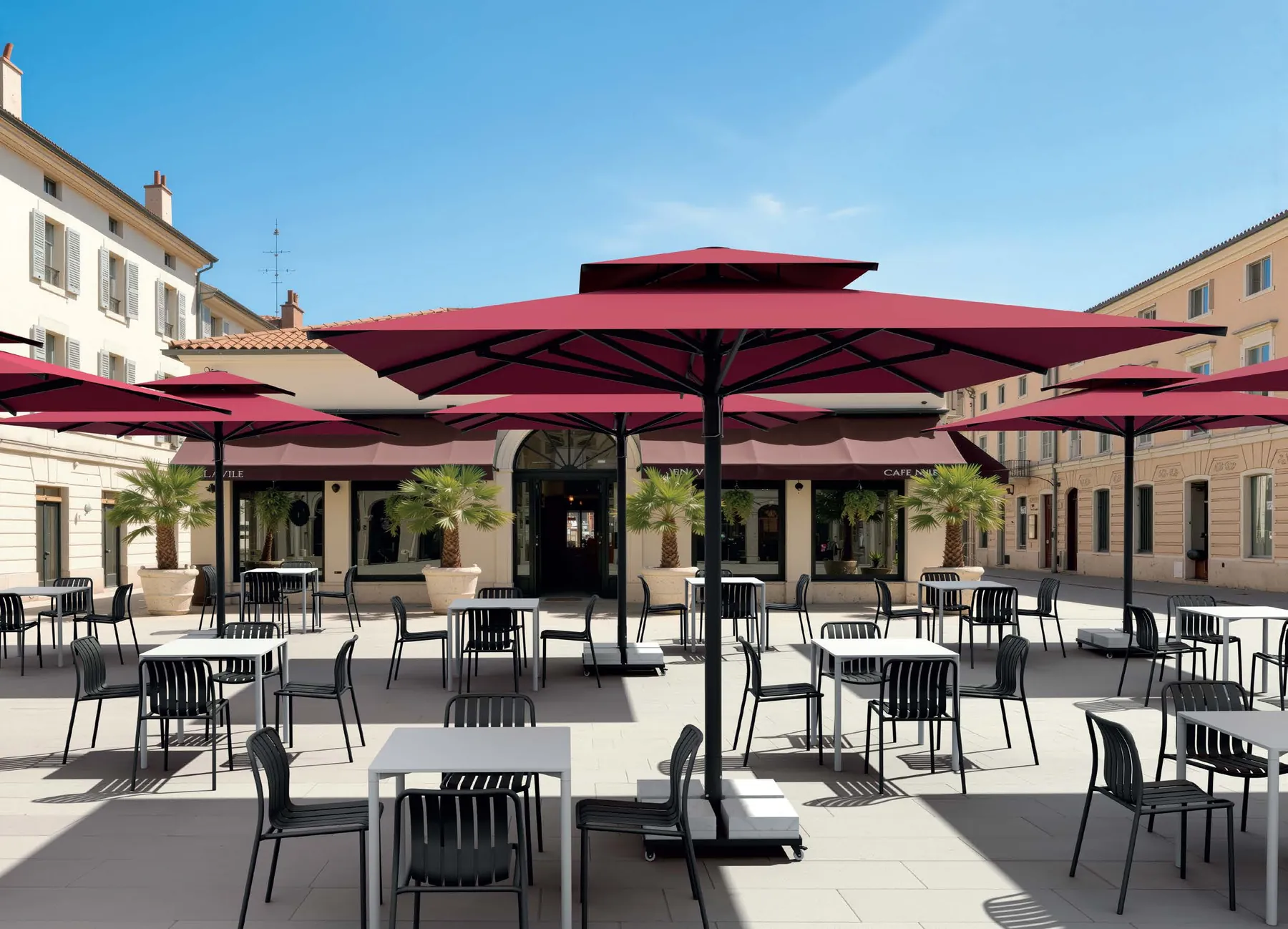 Olympic outdoor parasol family