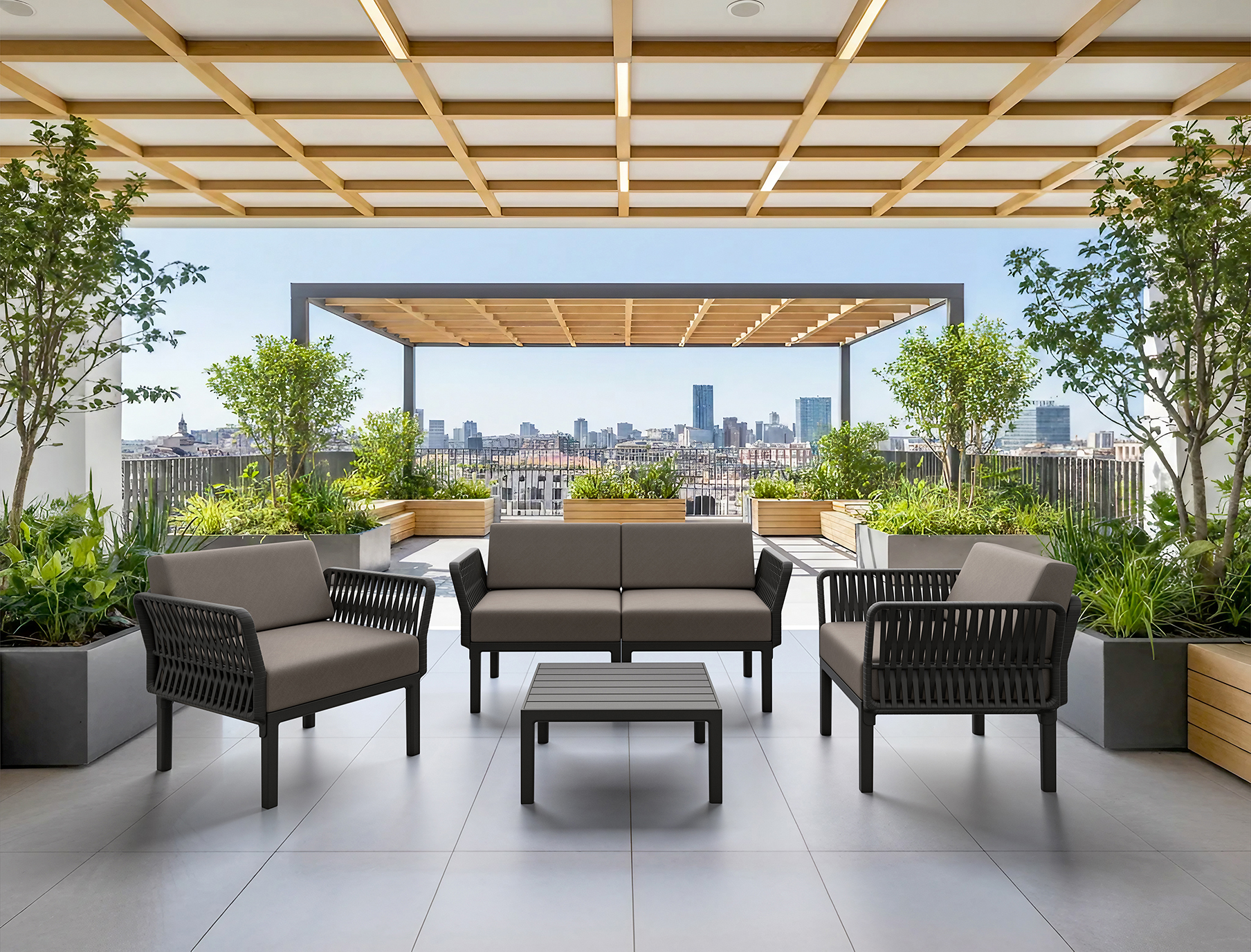 The Grand Conservatory indoor-outdoor project